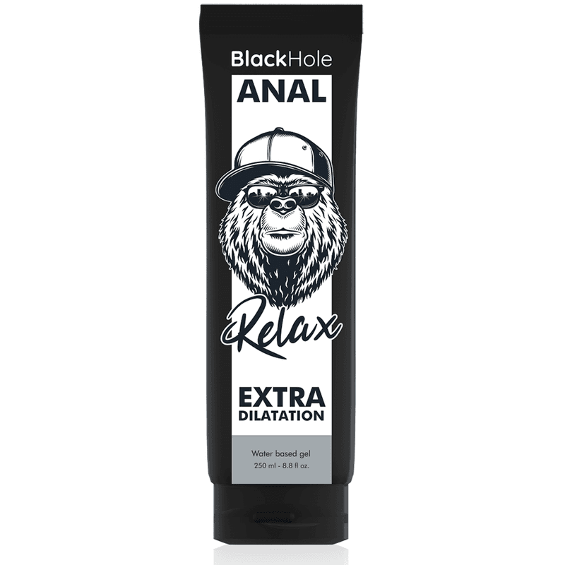 Black Hole Lubrificante Anal à Base de Água Extra Dilatação 250ml