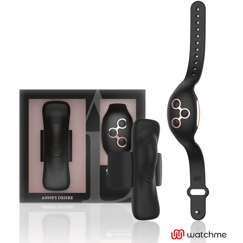 Anne's Desire Panty Pleasure Tecnología Watchme Black / Gold
