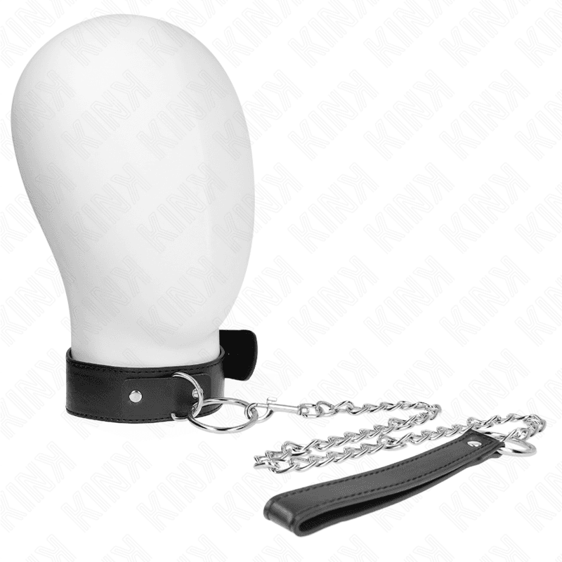 Kink Colar Modelo Básico com Trela Modelo 4 Ajustável 36-43 cm