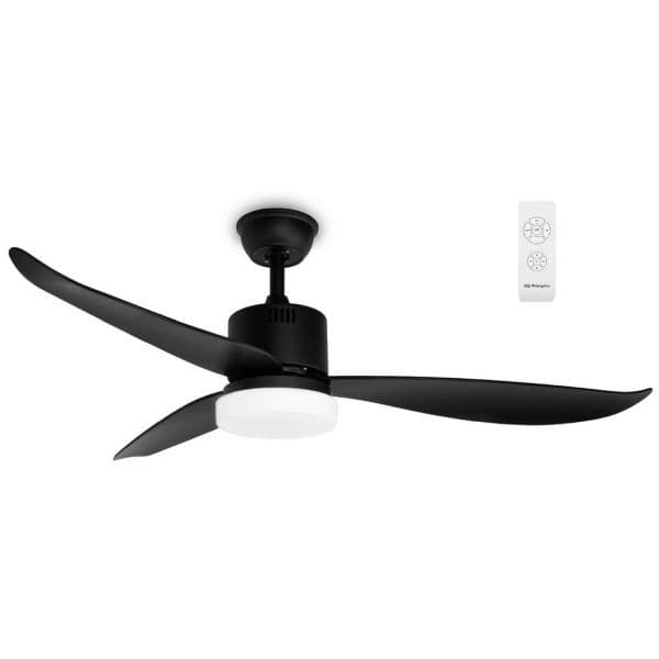 Orbegozo Ventilador de Teto 132cm 60w C/ Iluminação 24W (preto) - CP102132