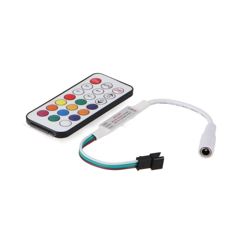 Ledme Controlador Mini Colorful para Fita LED Digital