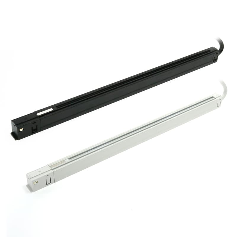 Projetor LED Lounge Serie 16mm 10W para carril Magnética Negro 48V 4000K