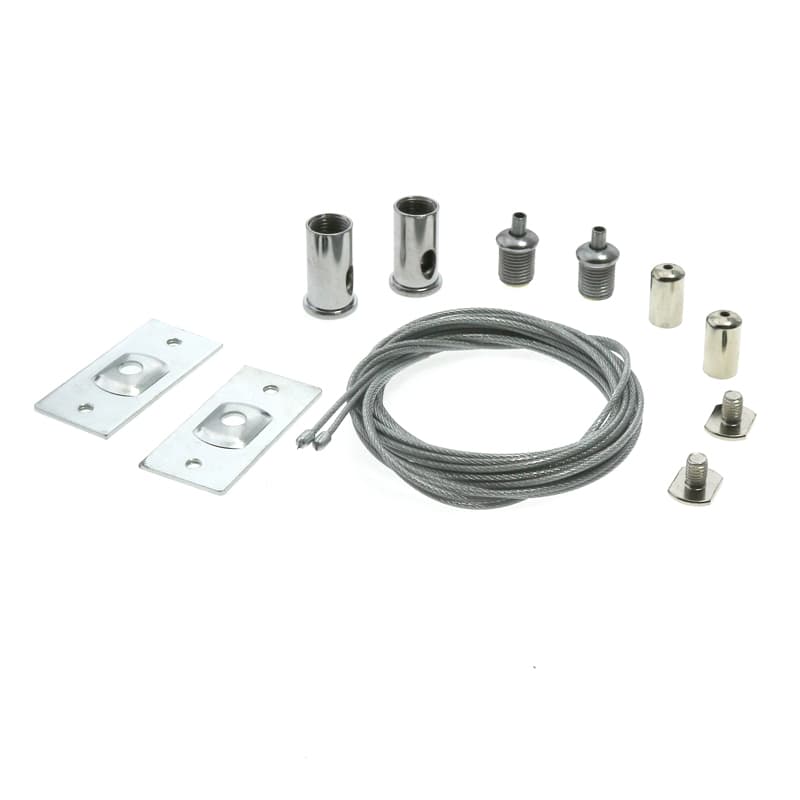 Projetor LED Série 16mm 10W para Calha Magnética Preto 48V 3000K