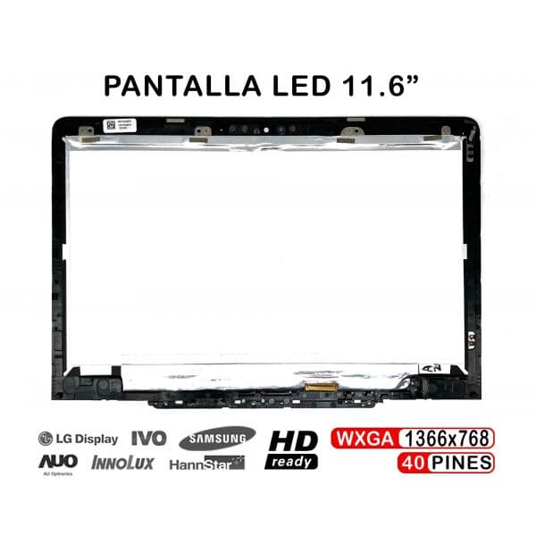 Ecrã com Estrutura para Portatil Lenovo Chromebook N23 LP116WH8 SPA1 5D10K85106 - PAN0044