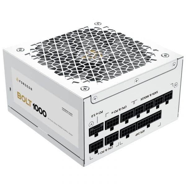 Forgeon Bolt PSU 1000W Gold Full Modular Branca