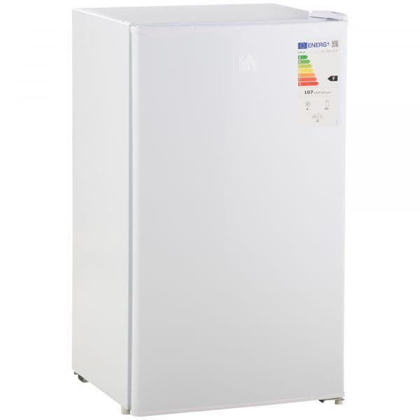 Frigorífico Mini Com Congelador HomCom 800-129V90WT 91L Classe F