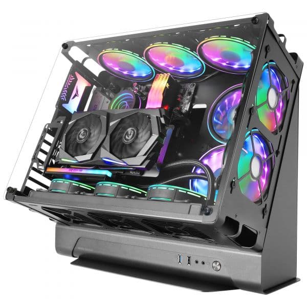 Mars Gaming MCB XL USB 3.0 com Janela Preta
