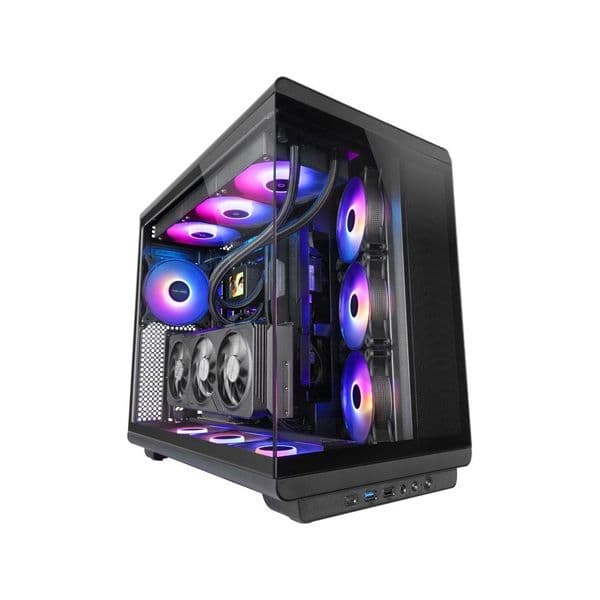 Mars Gaming Caixa MC-REV ARGB Preta (ATX) (Vidro Temperado)