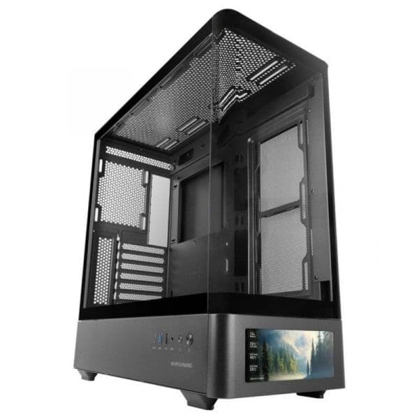 Mars Gaming MC-LCDPRO ATX com Vidro Temperado e Ecrã IPS 7.2" Preta