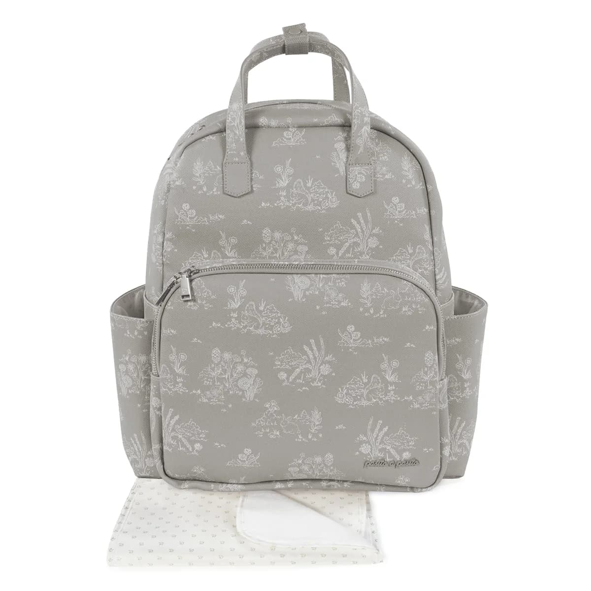 Pasito a Pasito Pasito Mochila Maternidade Toile de Jouy Forest