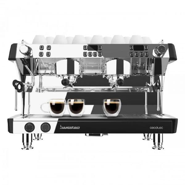 Máquina de Café Cecotec Baristeo Mattina 2x Preta