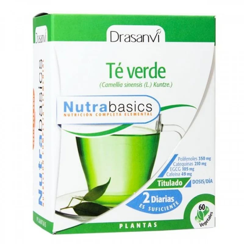 Drasanvi Nutrabasics Chá Verde 60 Cápsulas