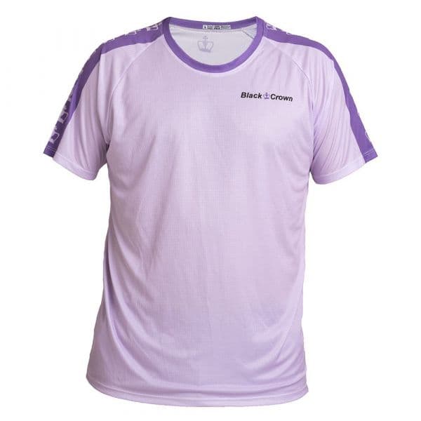 Black Crown Boston Short Sleeve T-shirt Roxo L Homem