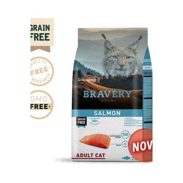 Bravery Adult Grain Free Salmon 2Kg
