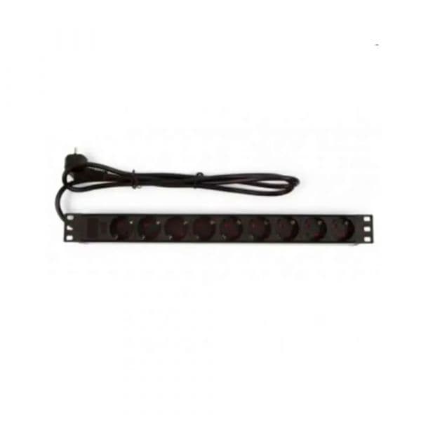 Pepegreen RAC-00012-PDU Régua de Energia para Rack 9 Tomadas 2m