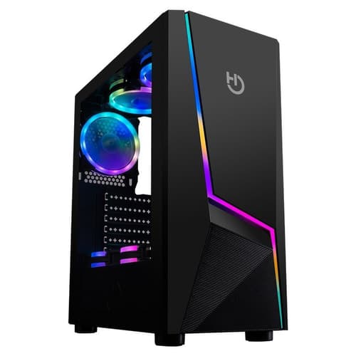 Hiditec V20 PRO ARGB Cristal Temperado USB 3.0