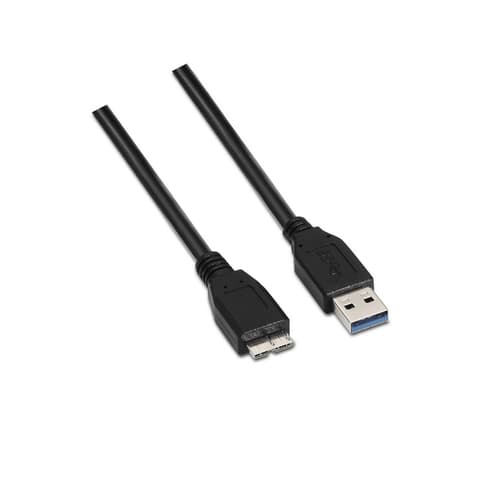 Aisens Cabo usb a Macho - Micro usb B 3.0 Preto (2 Mts) - A105-0044