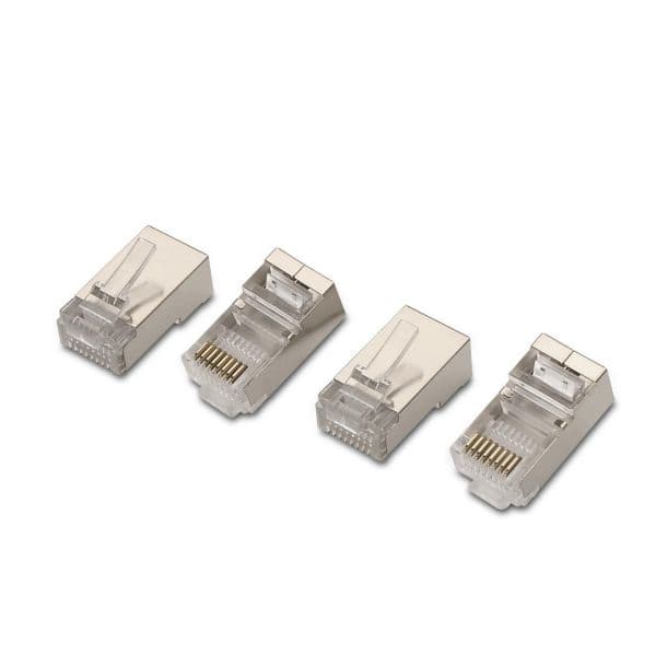 AISENS Conector RJ45 Cat5e FTP 10 Peças (Aço Inoxidável) - A1380293