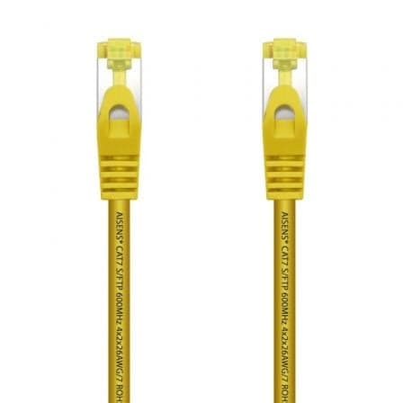 Cabo de Rede RJ45 SFTP AISENS A146-0473 Cat7 / 0,5m  / Preto
