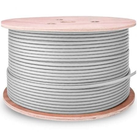 BOBINA DE CABLE RJ45 AWG23 UTP AISENS A135-0750 CAT.6 305M GRIS