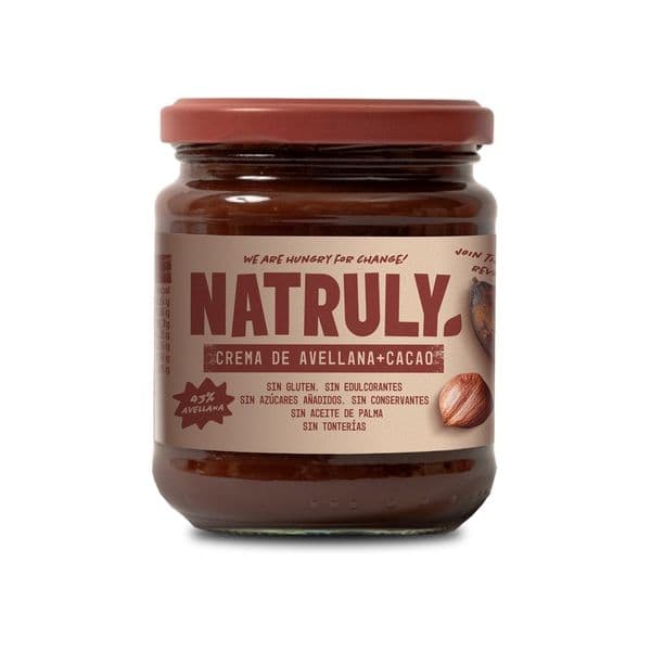 Natruly Creme de Cacau e Avelã 43% 285g