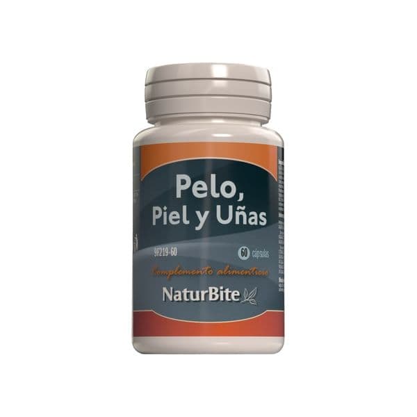 Naturbite Cabelo Pele e Unhas Tom 60 Cápsulas