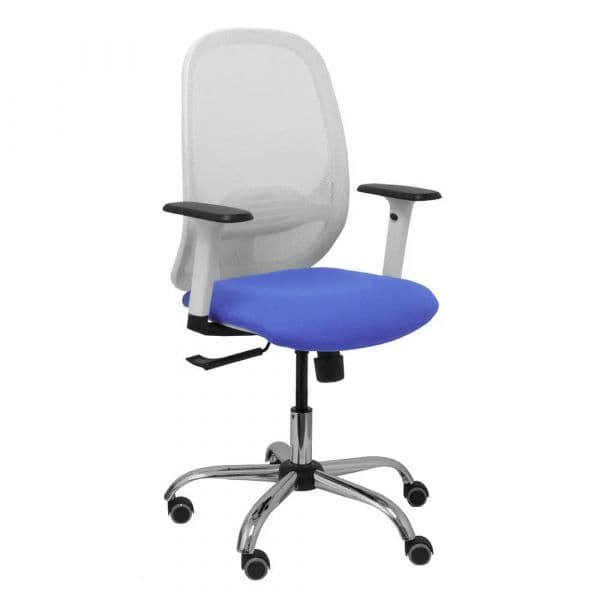 Piqueras y Crespo Cadeira de Escritório 354CRRP Azul Branco