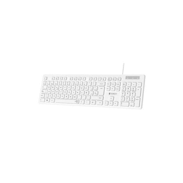 Teclado Subblim Business Slim Silencioso USB Branco (Teclado Espanhol)