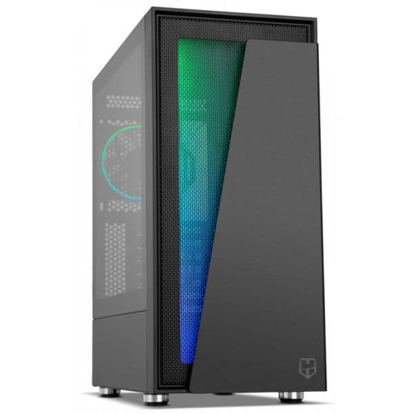 NOX Hummer Blaster Vidro Temperado USB 3.0 ARGB Black