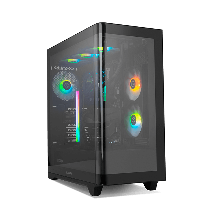 Nox Hummer ETHER ATX Vidro Temperado Preta