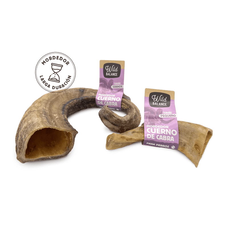 Wild Balance CUERNO DE CABRA Mordedor Natural para perros