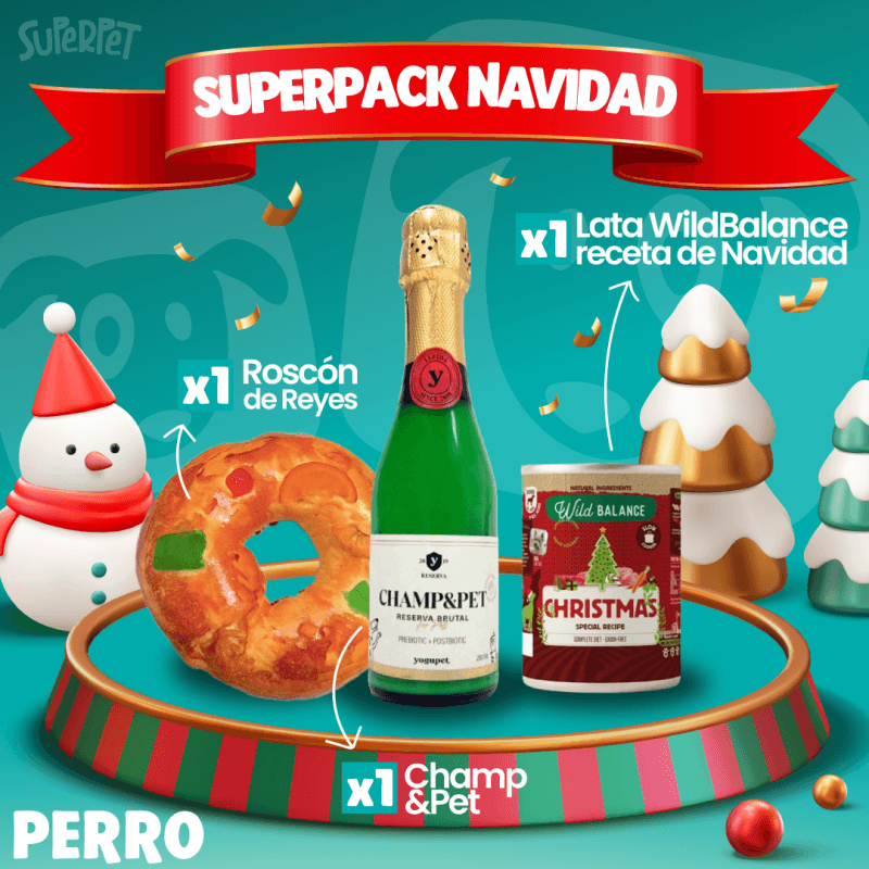 Wild Balance Receta de Navidad Lata de Ciervo y Conejo para Perros