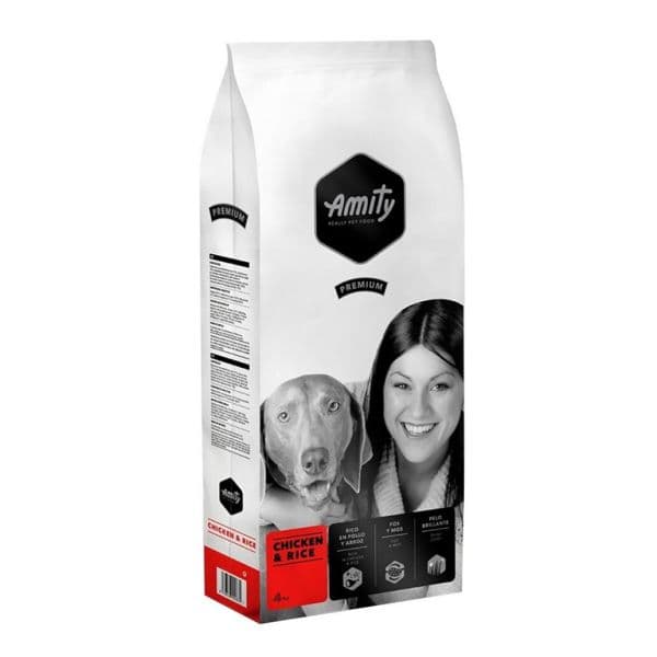 Amity Premium Cão Adulto Frango e Arroz 4kg