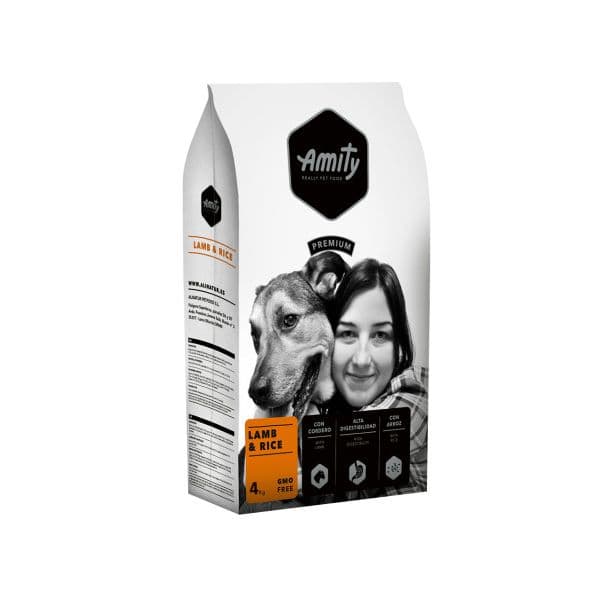 Amity Premium Cordeiro e Arroz 4 Kg