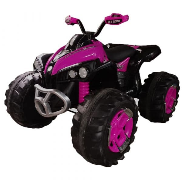 ATAA Cars Quad Elétrico 12V Rosa