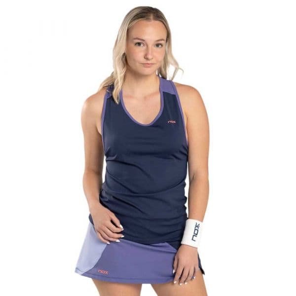 Nox Pro Sleeveless T-shirt Azul XL Mulher