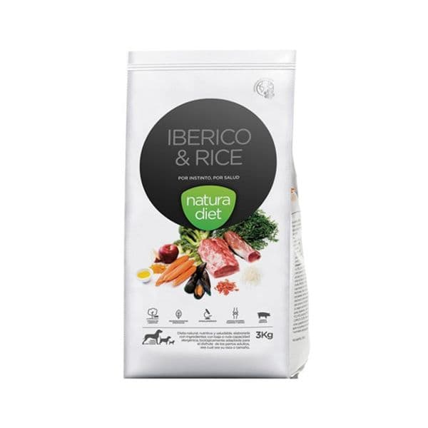 Natura Diet Iberico & Rice 12Kg
