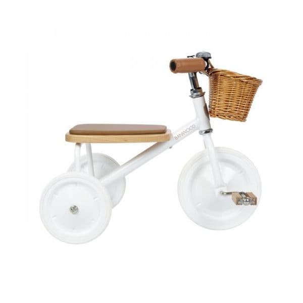 Banwood Triciclo Branco +2 Anos
