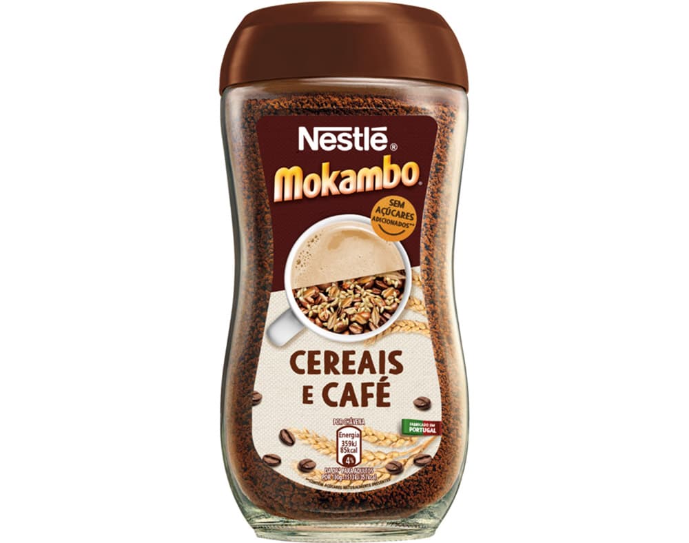 MISTURA MOKAMBO SOLÚVEL COM CAFÉ 200G