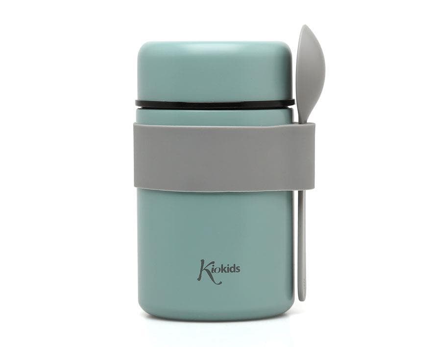 Termo para Sólidos de Inox com Colher Kiokids Sage