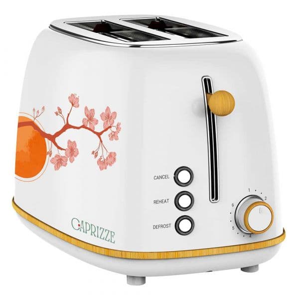 Caprizze Kaito Double Slot Toaster Prateado One Size - 8445401005834