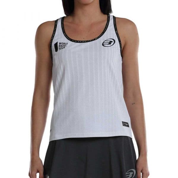 Bullpadel Lugar Sleeveless T-shirt Branco L Mulher