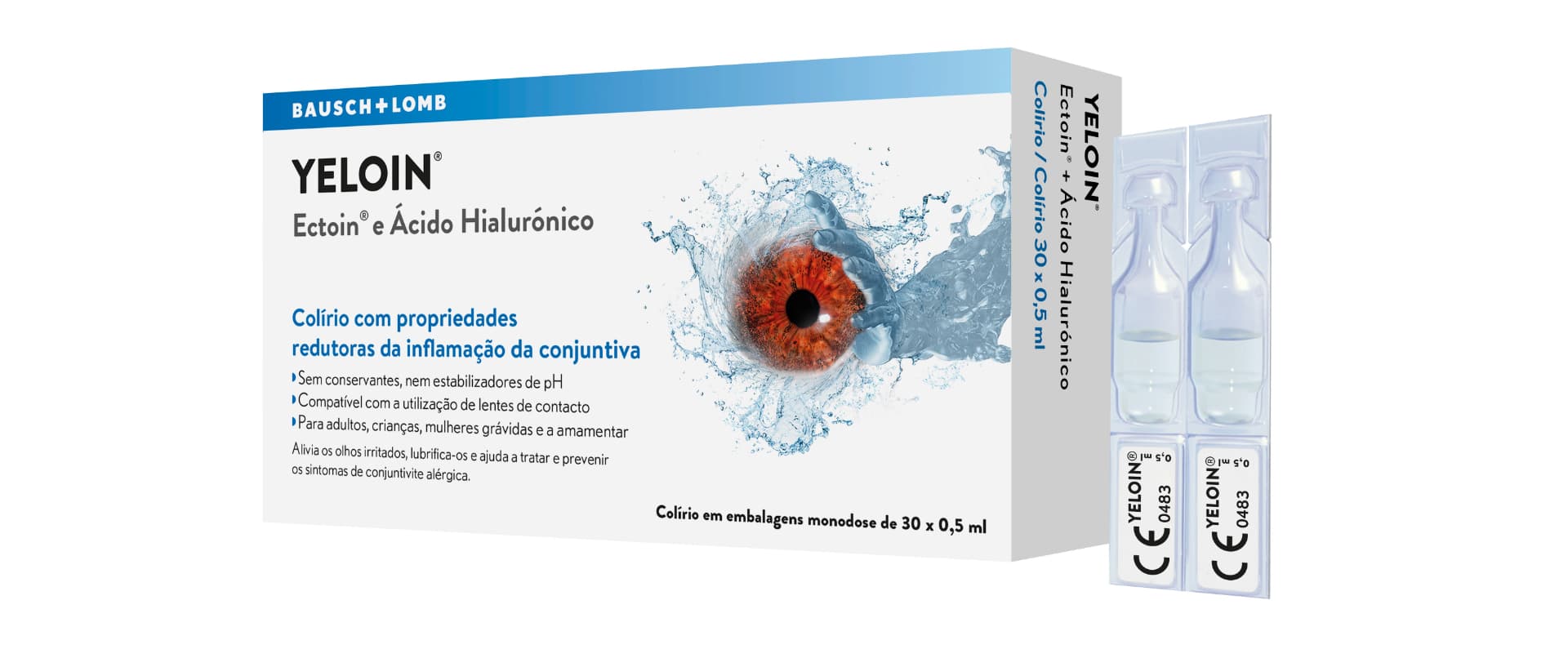 YELOIN COLIRIO MONOD 0,5ML X30