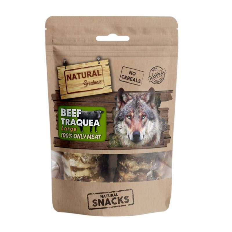 Natural Greatness Snacks Only Meat Traquea de Ternera 100 gr