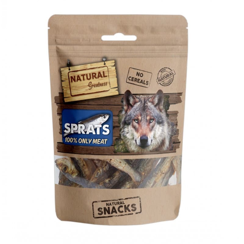 Natural Greatness Snacks Only Meat Sprats