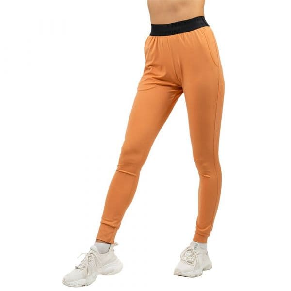 Nebbia Slim Fit Gym Spirit Leggings Laranja M Mulher