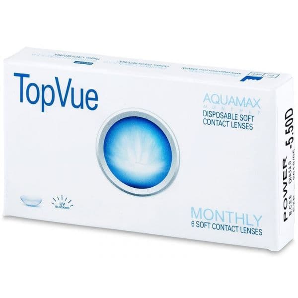 TopVue Lentes Mensais Monthly 6 lentes