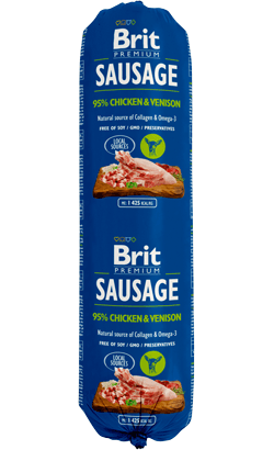 Brit Sausage Chicken & Venison 2x 800g