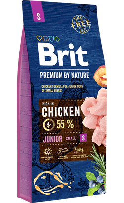 Brit Blue Nature Junior Small 1Kg