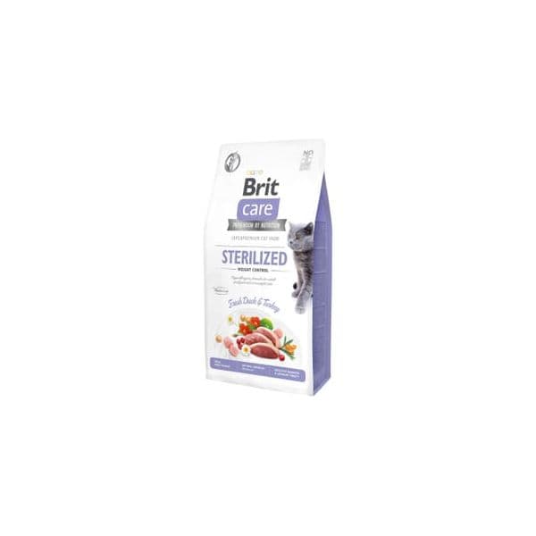 Brit Care Grain Free Sterilised Weight Control Duck & Turkey 7Kg